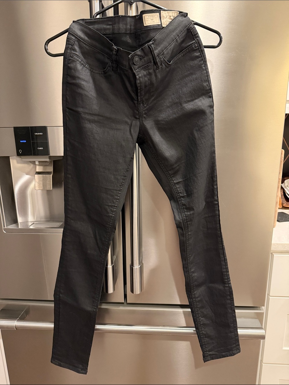 AllSaints Ashby Low Rise Skinny Jeans — Black. Like New.